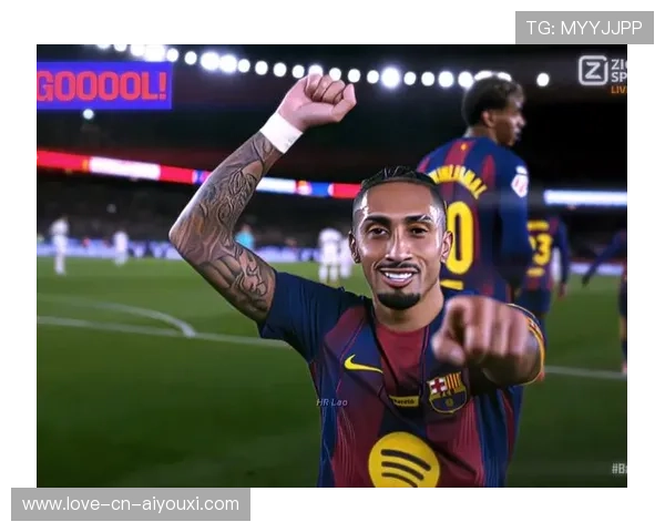 拉菲尼亚中路补射巴萨胜在眼前